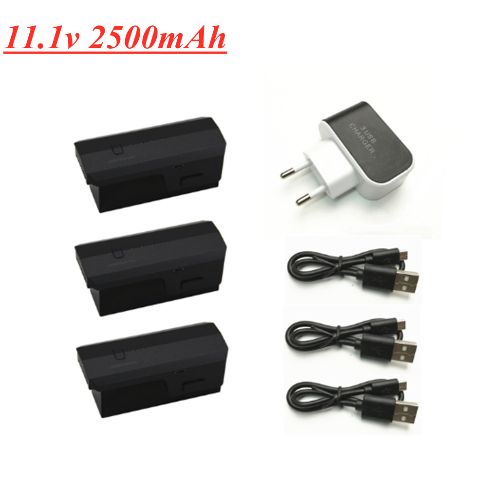 Drone Battery Charger - 11.1 فولت 2500 مللي أمبير بطارية
