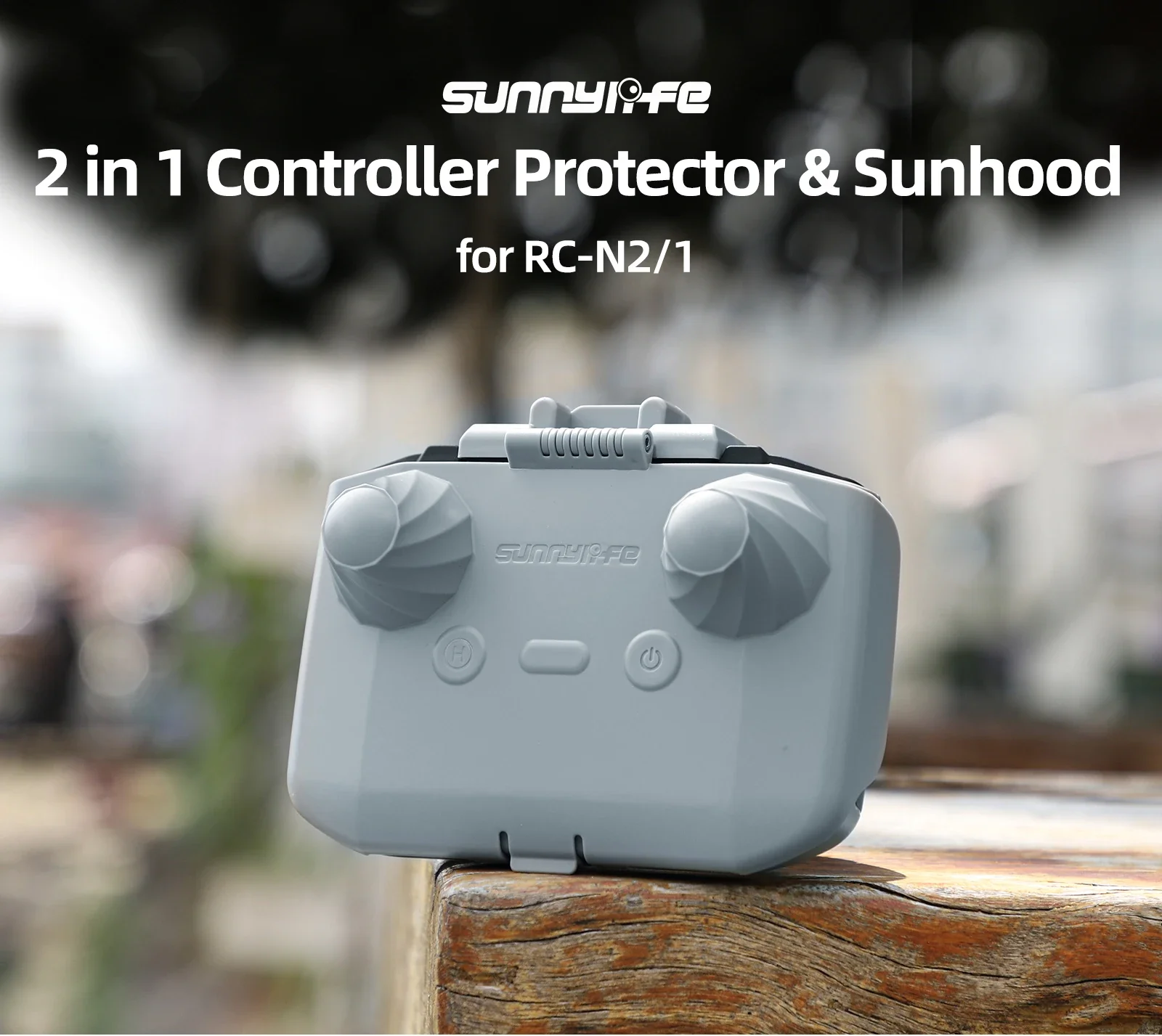 2 في 1 وحدة تحكم حامي SunHood  - مراجعة Drone Control Stick وسعره