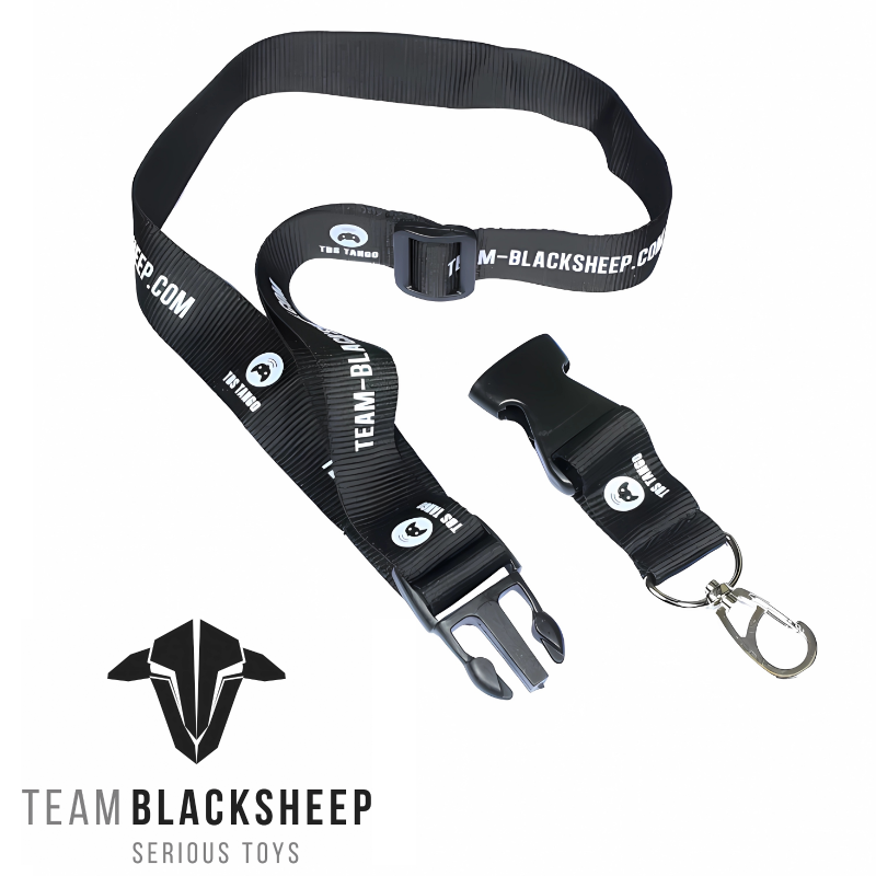 TBS الارسال الحبل فريق BLACKSH - مراجعة Drone Neck Strap وسعره