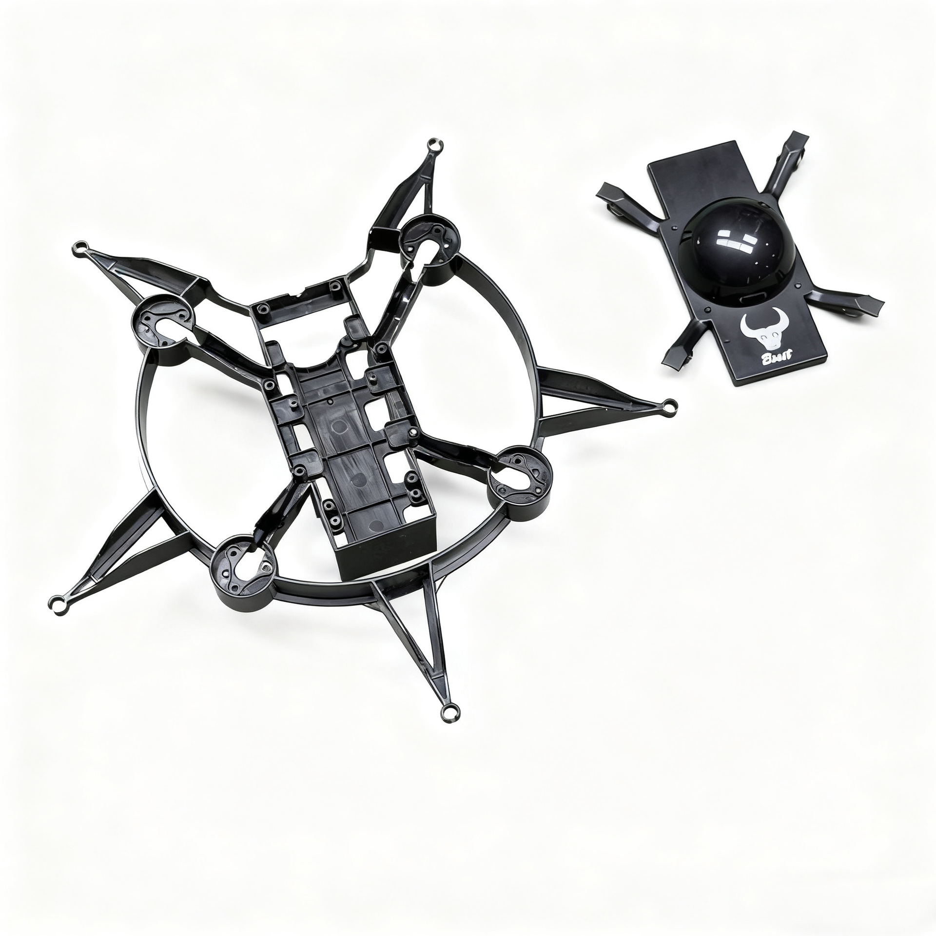 غطاء علوي وسفلي وهيكل رئيسي أص - مراجعة Drone Controller Hood وسعره