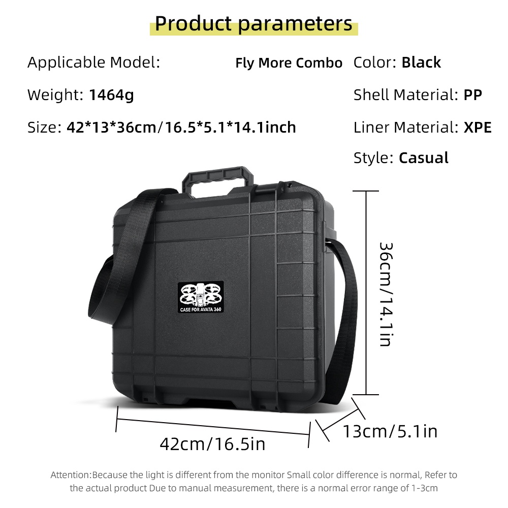 صندوق تخزين مقاوم للانفجار، حا - مراجعة Drone Hard Shell Case وسعره